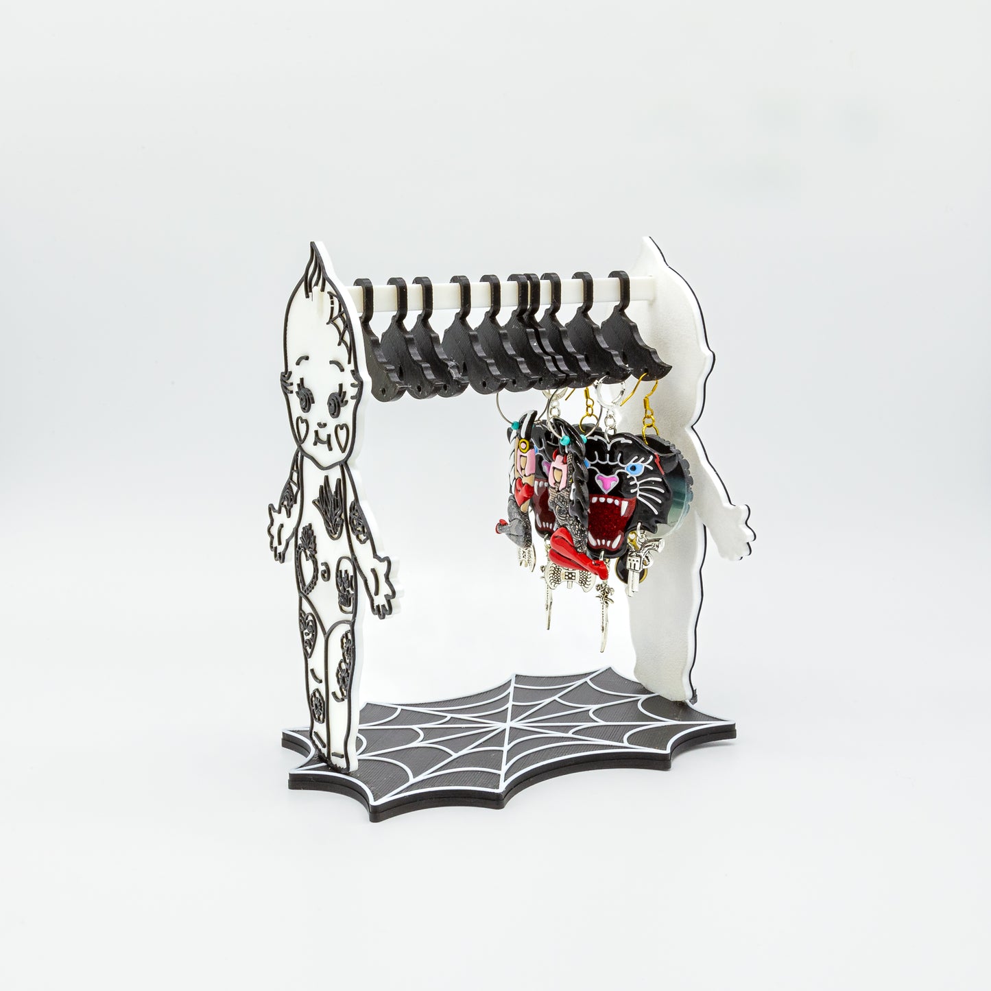 Juno 3D Vintage Kewpie Doll Spooky Earring Display Stand