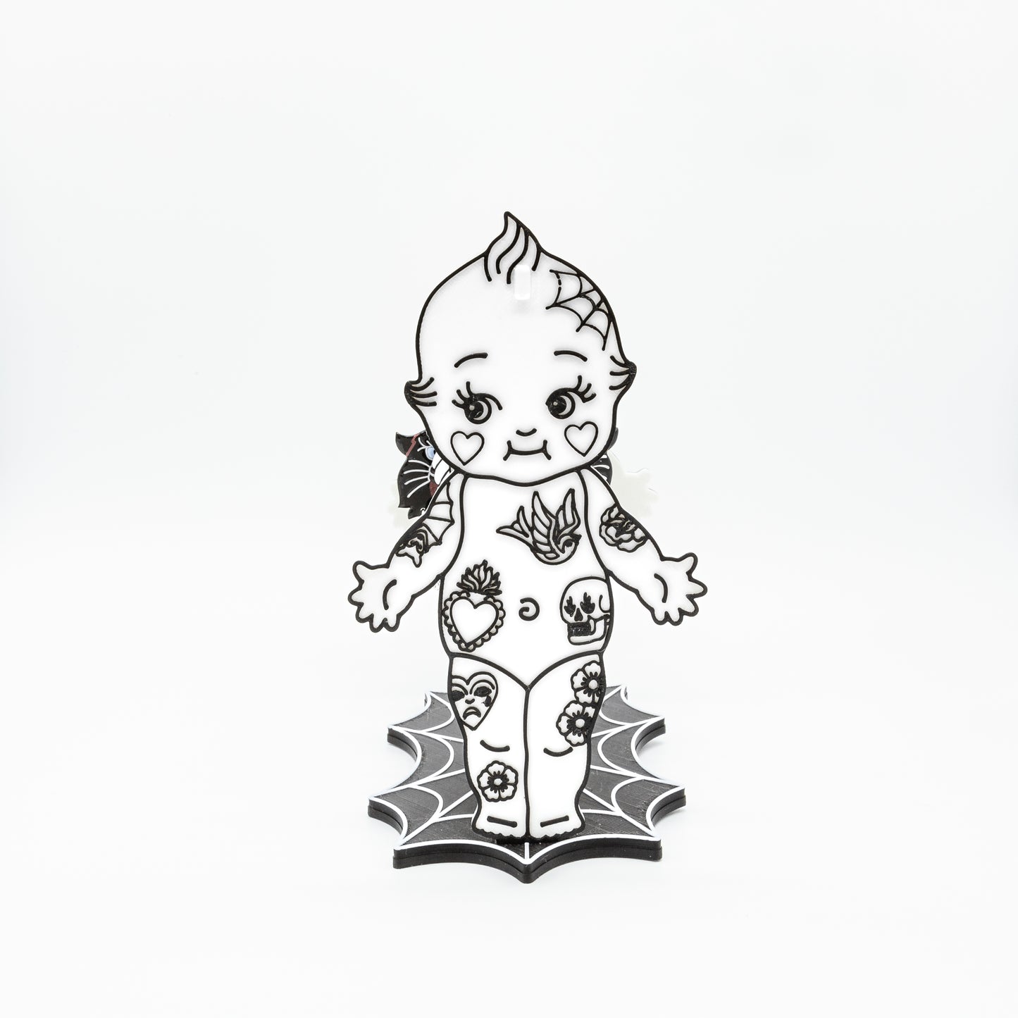 Juno 3D Vintage Kewpie Doll Spooky Earring Display Stand