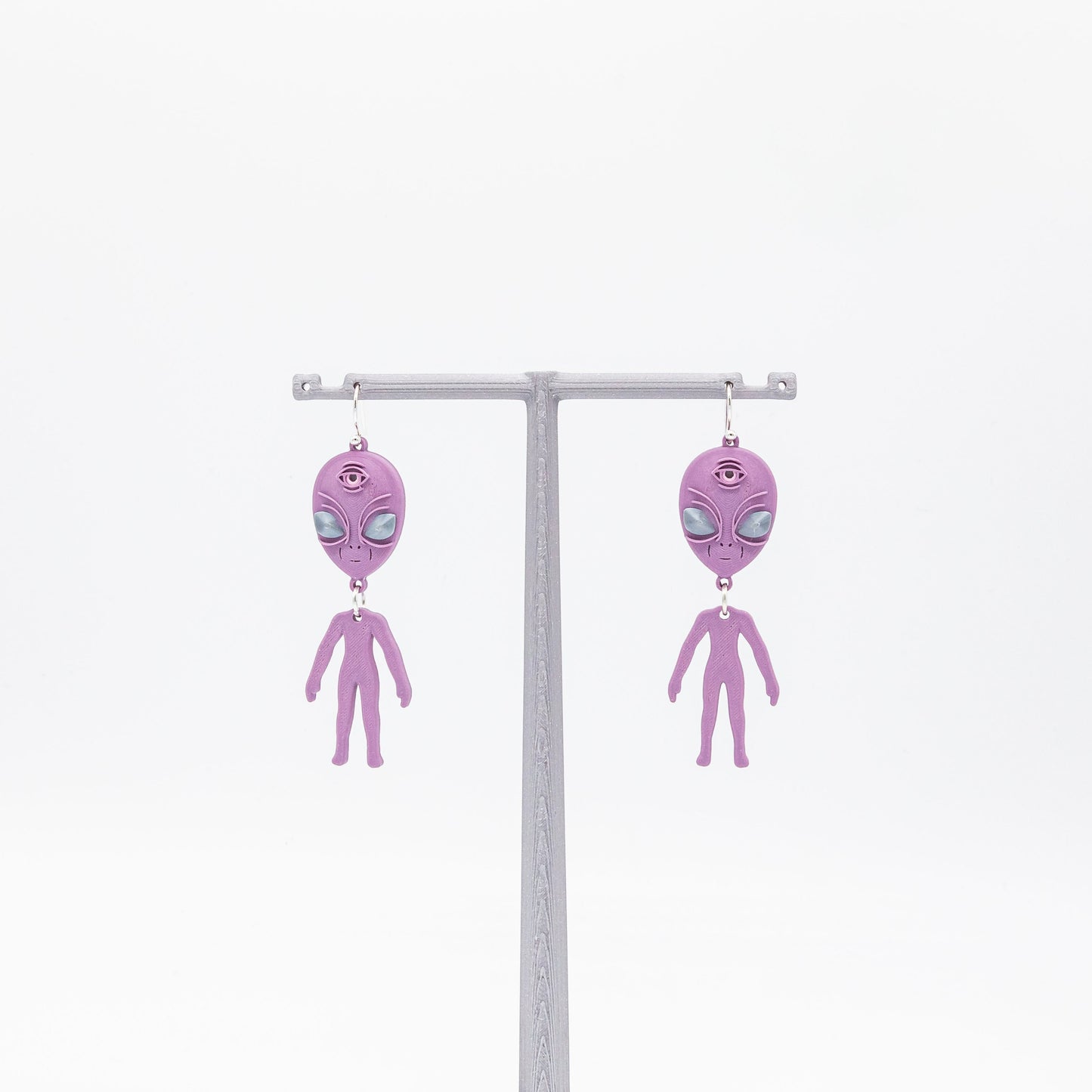Alien Earrings | Sterling Silver 925