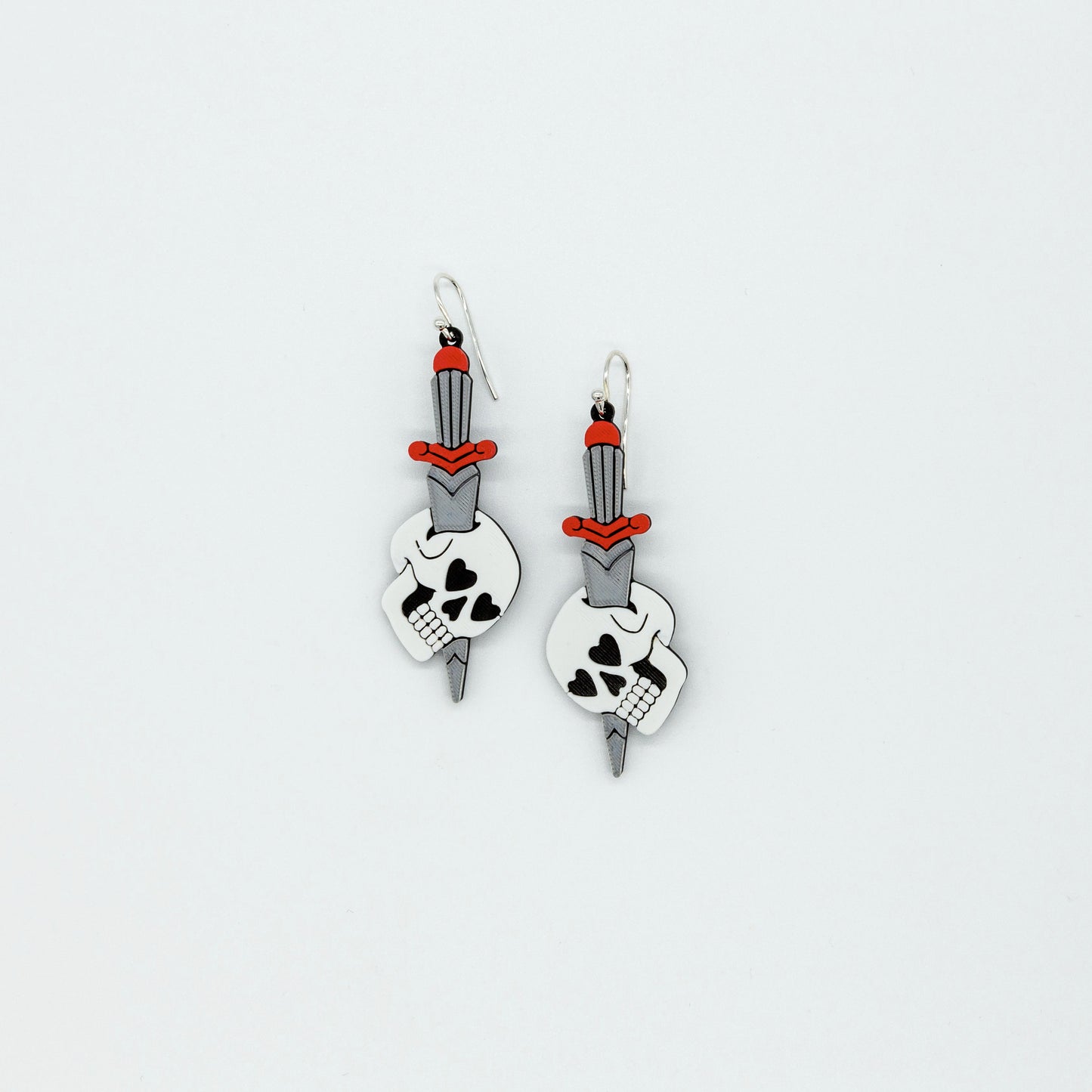 Love Skull with Dagger | Sterling Silver 925