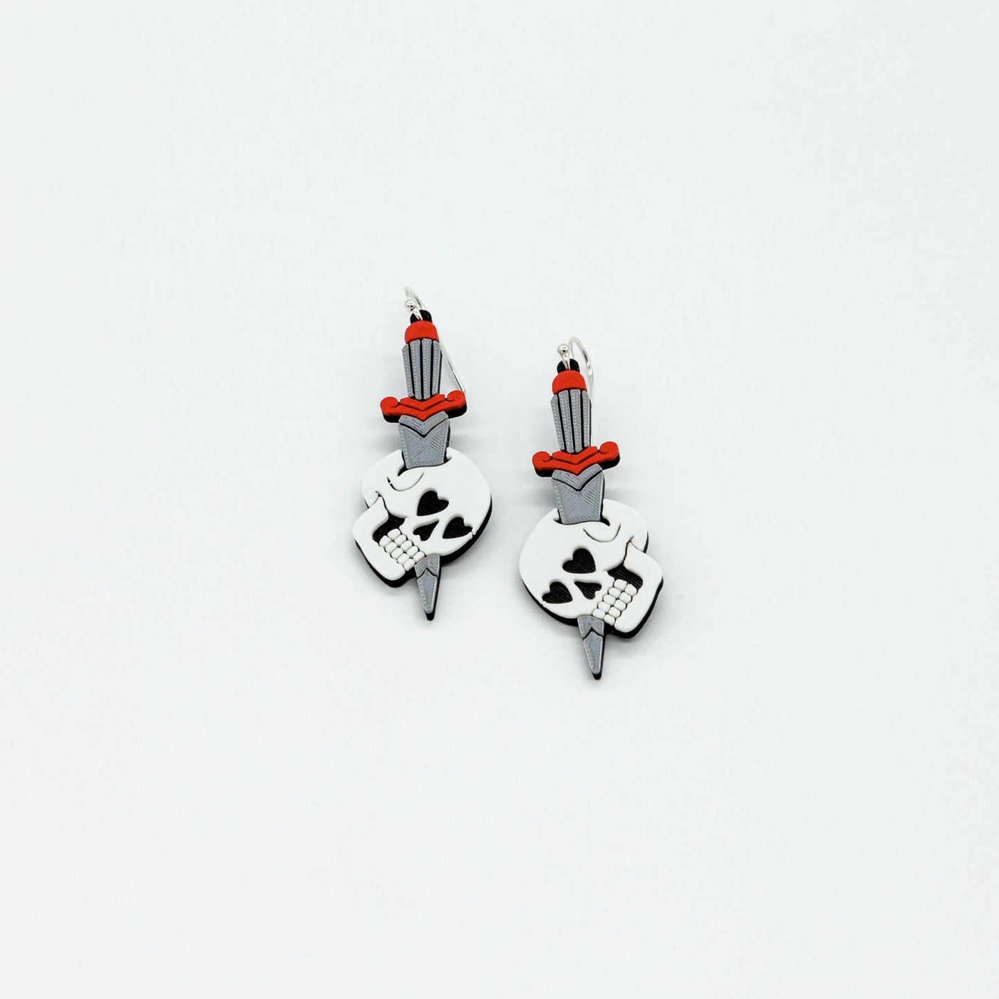 Love Skull with Dagger | Sterling Silver 925