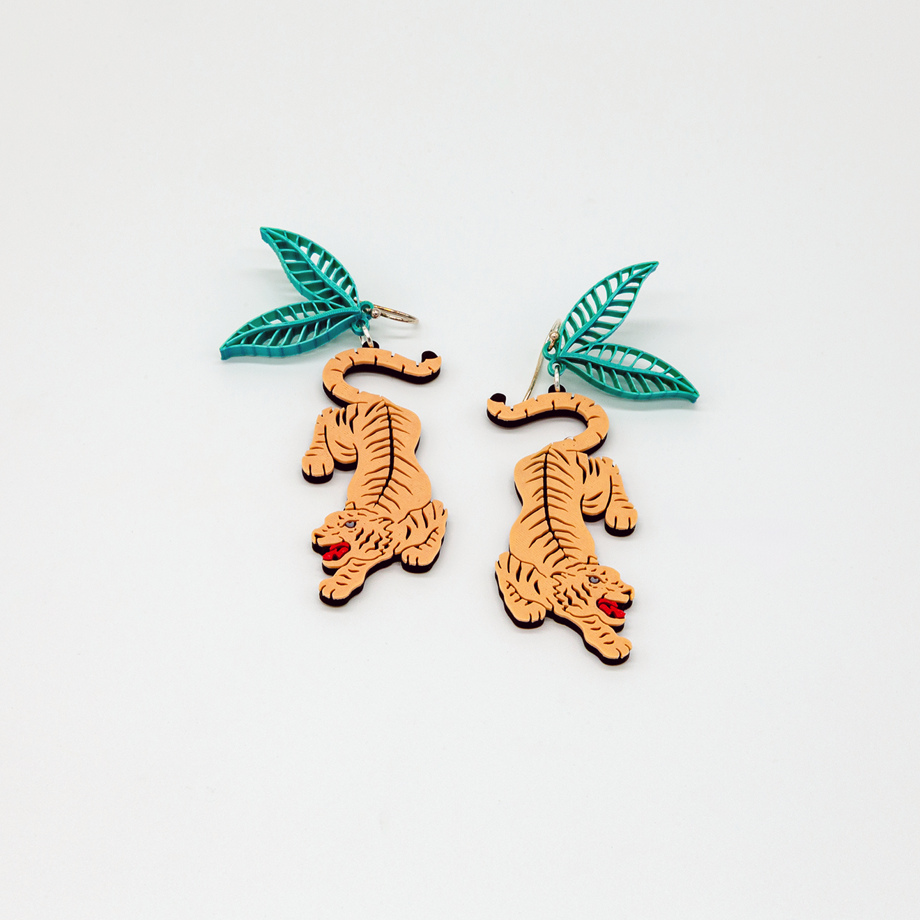 Tiger Tattoo | Sterling Silver 925 | 3D Printed | Gifts for Her