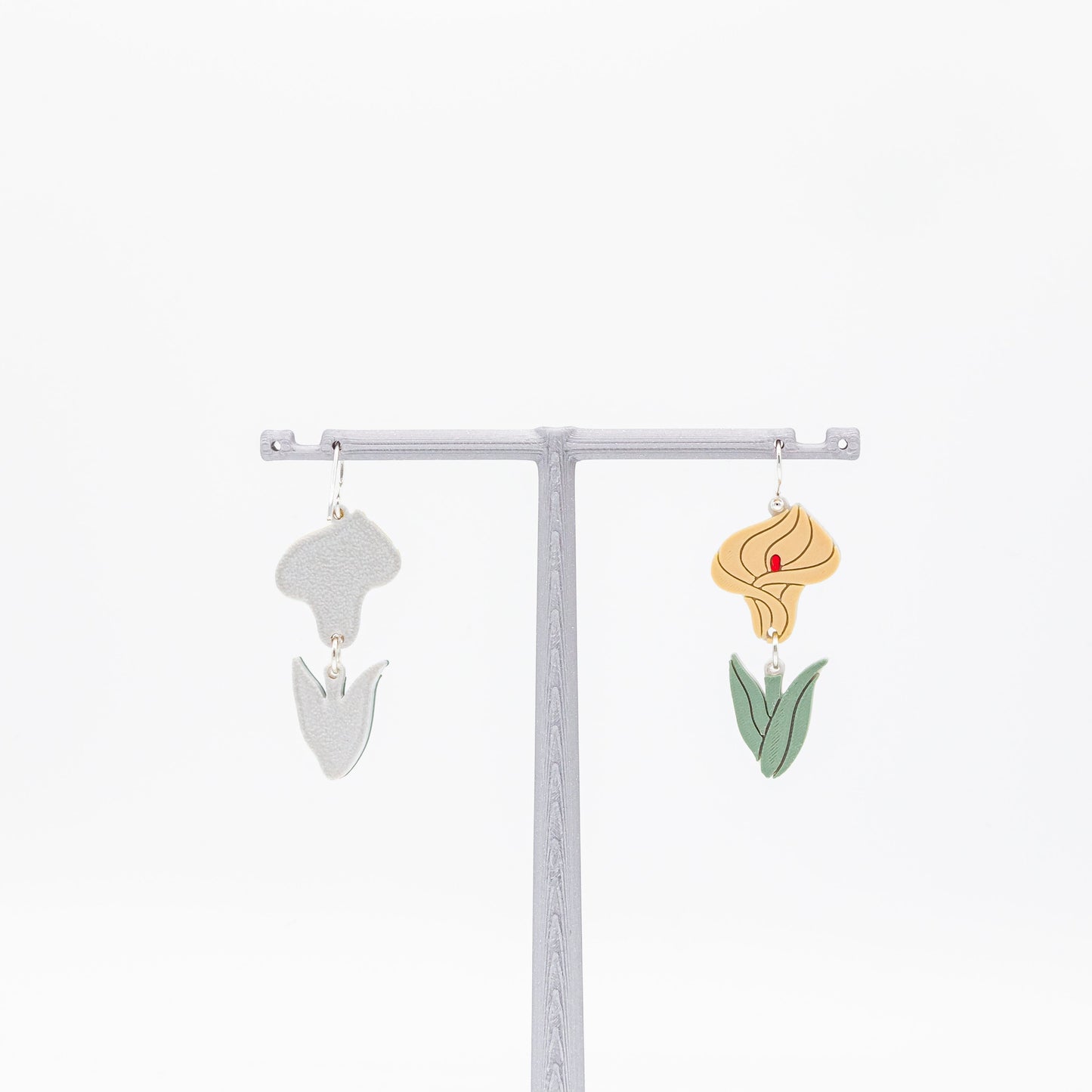 Lily Calla Flower Earrings | Sterling Silver 925