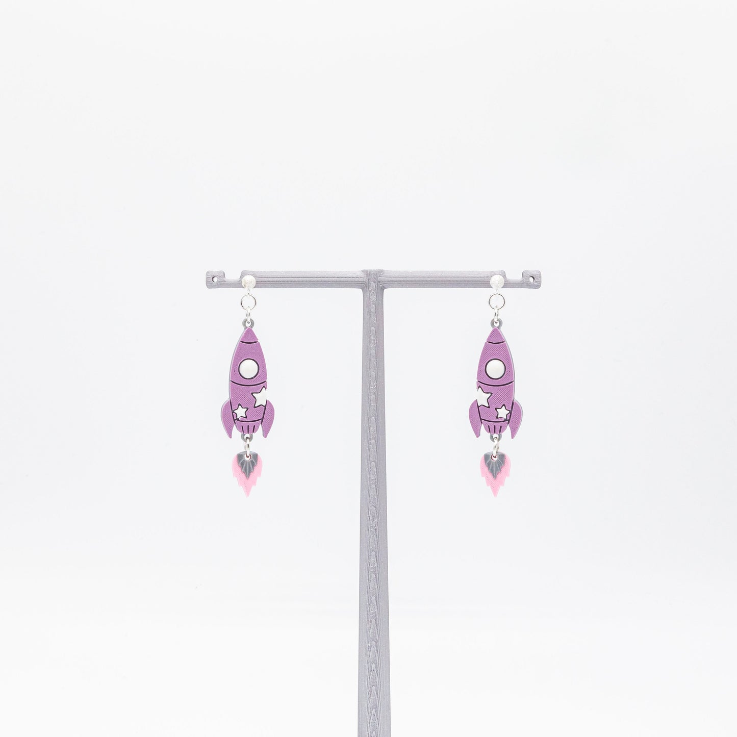 Rocket Earrings | Sterling Silver 925